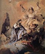Giovanni Battista Tiepolo Sense of the story of the Holy Spirit and progesterone oil painting artist
